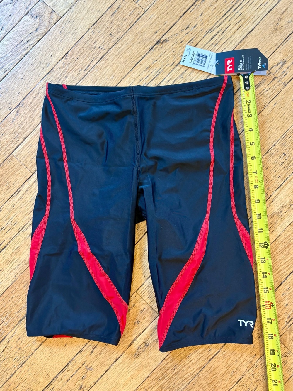 TYR Black and Red Competitive Jammer